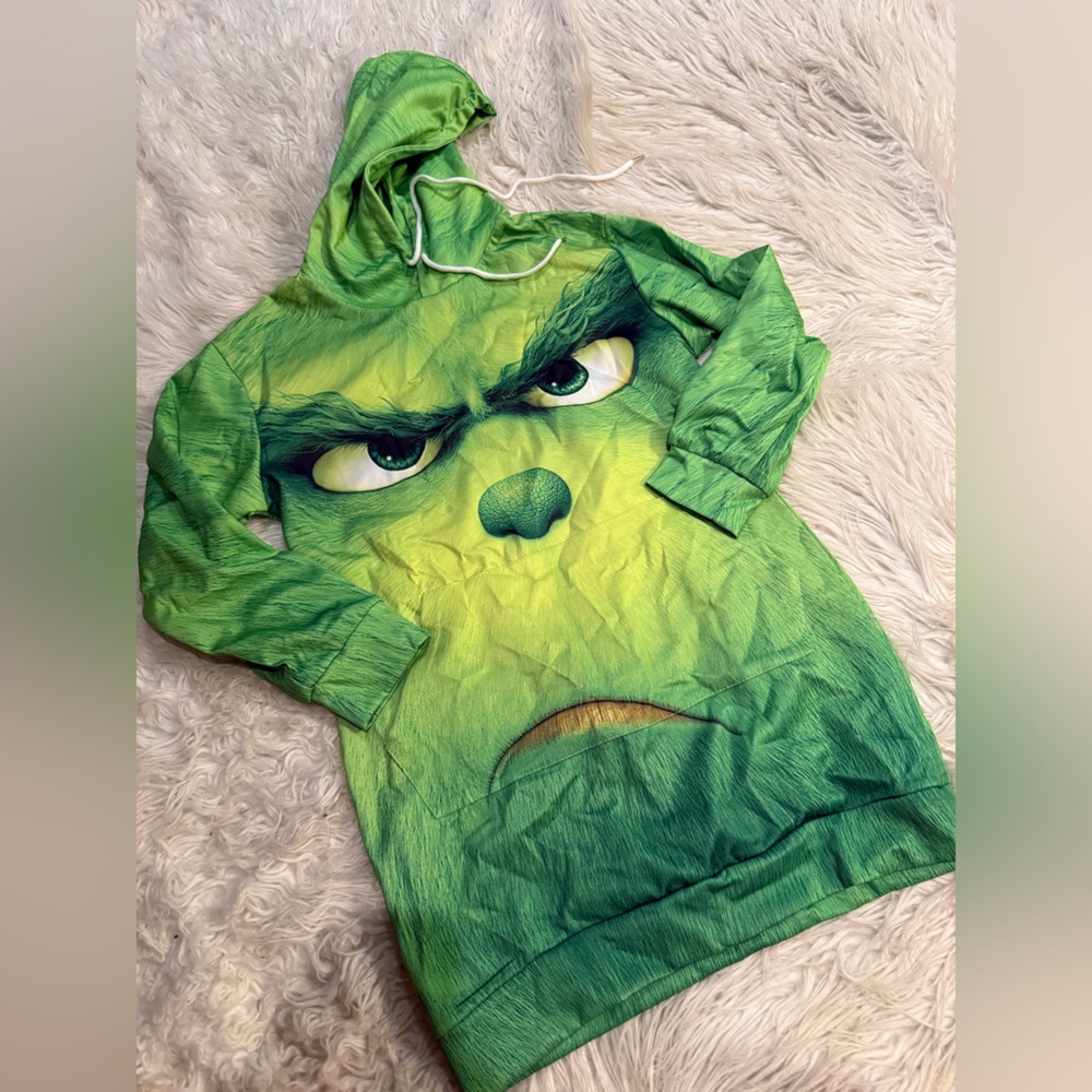 Adults grinch hoodie (X4)